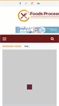 Mobile Screenshot of foodsprocessing.com